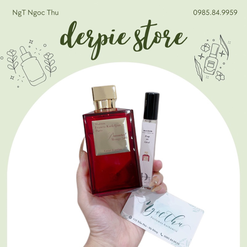 Nước hoa nữ Maison Francis Kurkdiian MFK 540 Extrait EDP