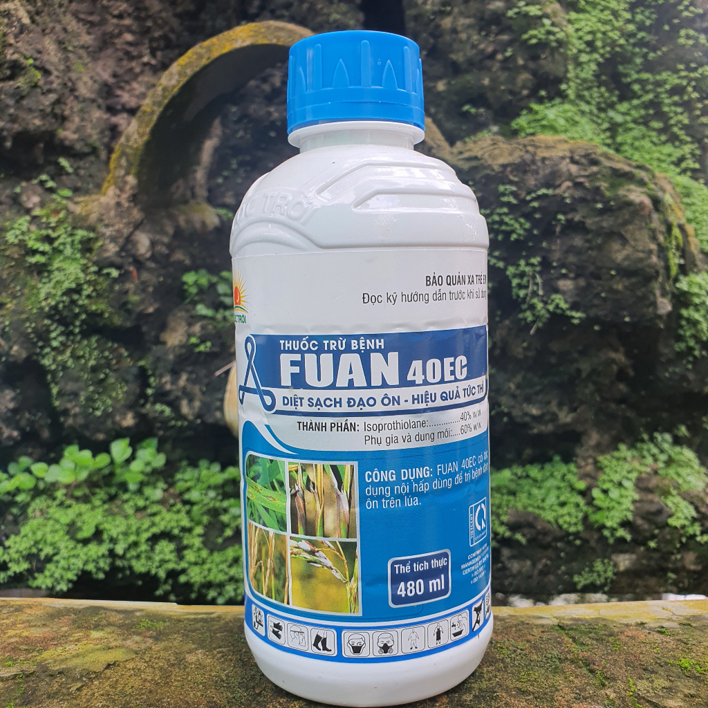 Trừ đạo ôn lá, đạo ôn cổ bông trên lúa Fuan 40EC 480ml