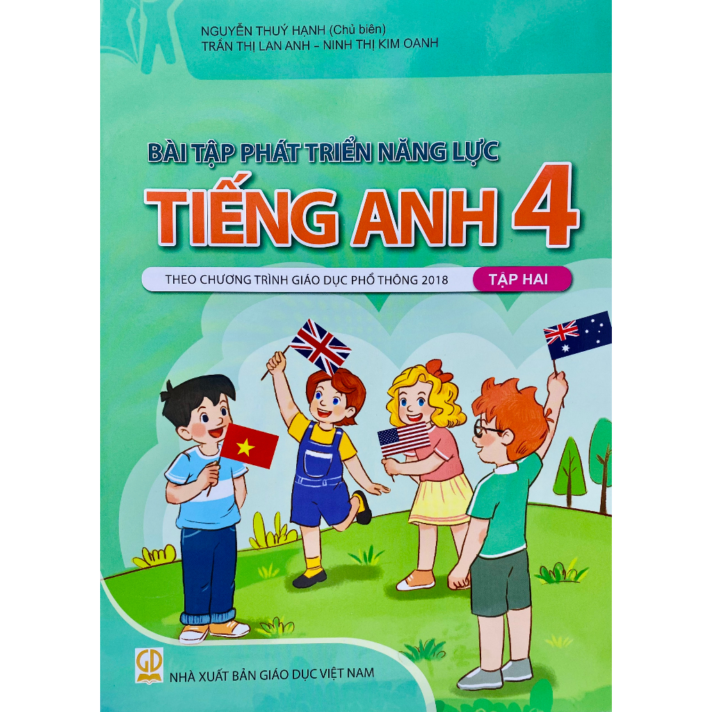 Sách - Bài tập phát triển năng lực Tiếng Anh lớp 4 tập 1+2 (HEID)