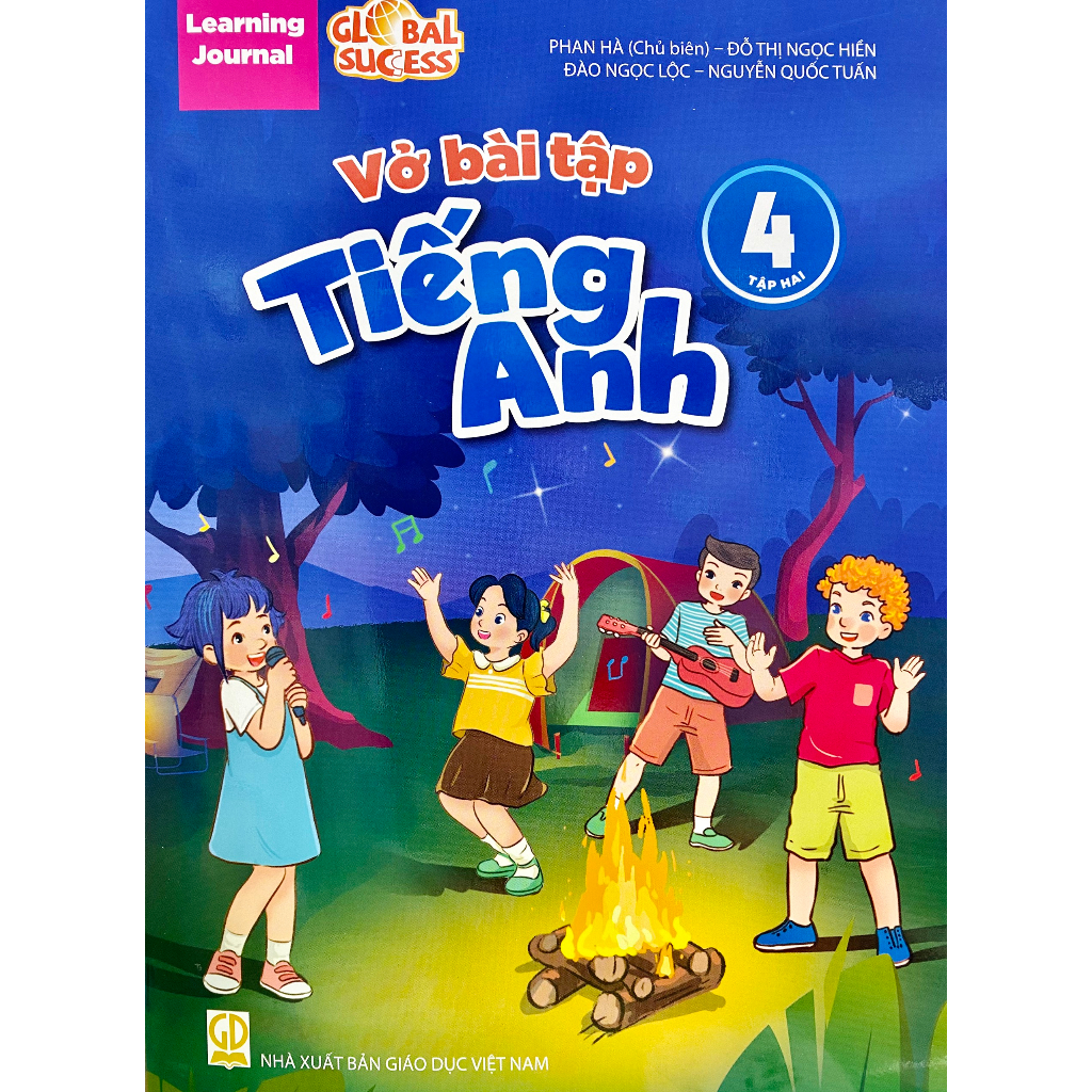 Sách - Vở bài tập Tiếng Anh lớp 4 tập 1+2 (Learning Journal)