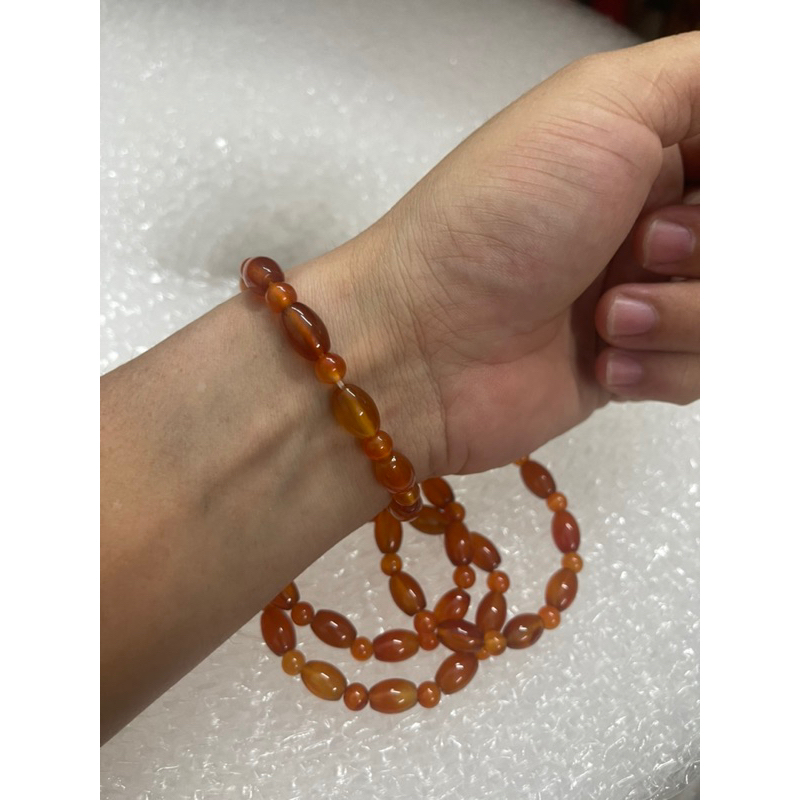 Vòng tay mã não cam