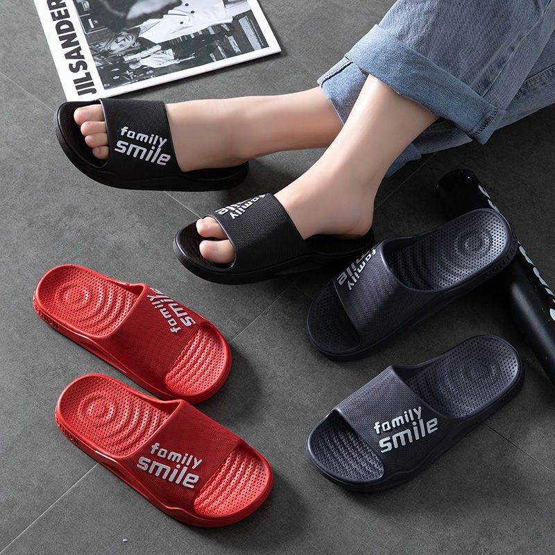 Dép quai ngang 💥 Dép bánh mì nam nữ Famili Simple phong cách mới