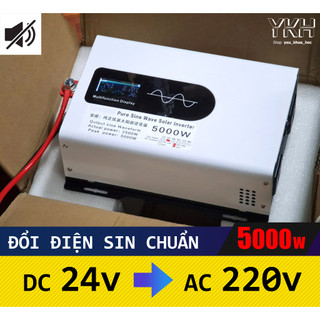 2023 bộ đổi điện inverter sin chuẩn 5000w , 8000w - 12v / 24v - siêu êm