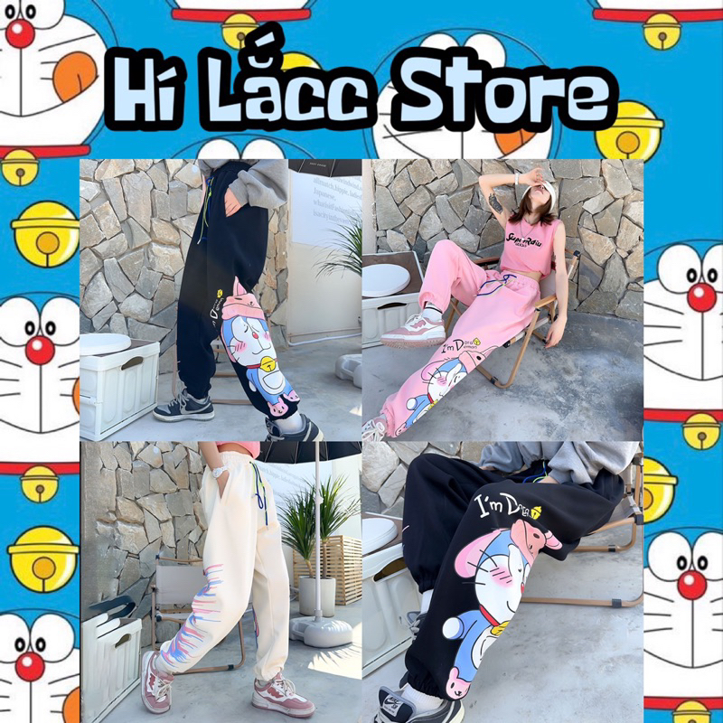 Quần jogger doremon doraemon