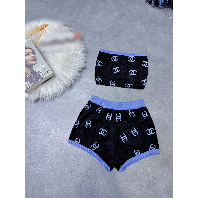 2FASHIONISTA ▪︎ BIKINI MPB cao cấp - Set đi biển logo C.C