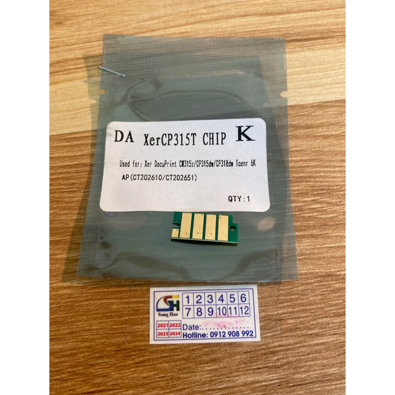 Chíp mực máy in xerox DP CP315dw | CM315 | CP318dw | 315 | 318 - CKMY - NHẬP KHẨU MỚI