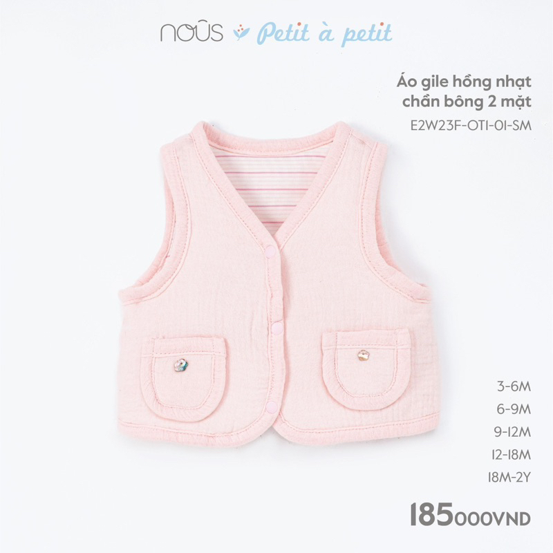 Gile Nous trần bông mềm mại các mẫu