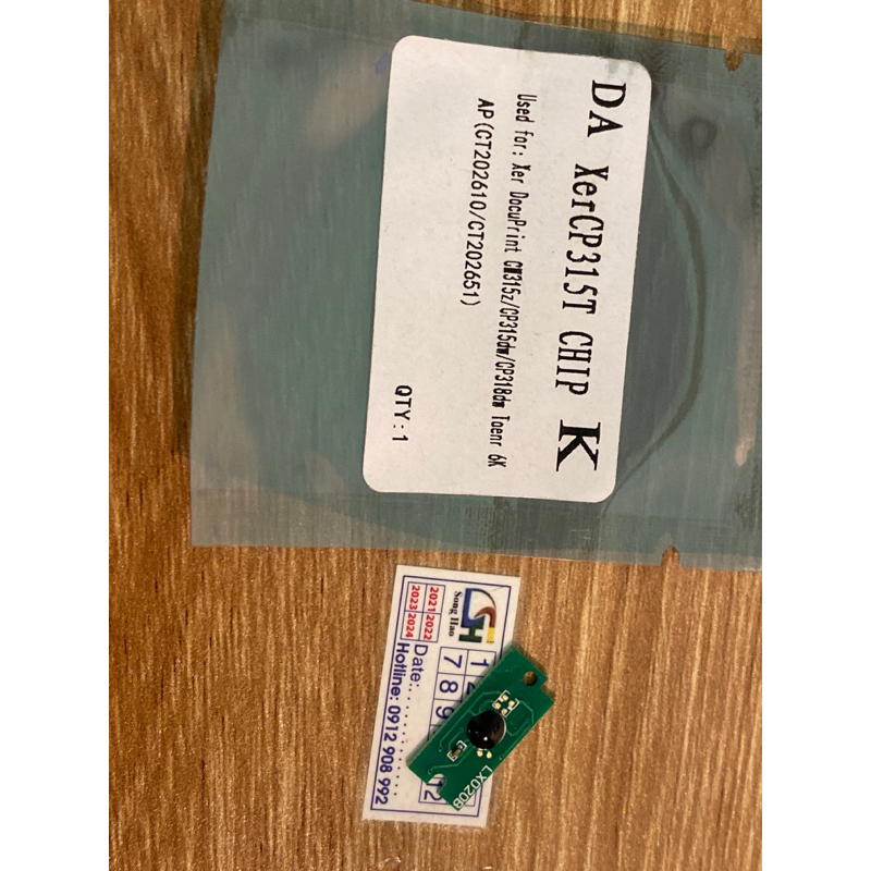 Chíp mực máy in xerox DP CP315dw | CM315 | CP318dw | 315 | 318 - CKMY - NHẬP KHẨU MỚI