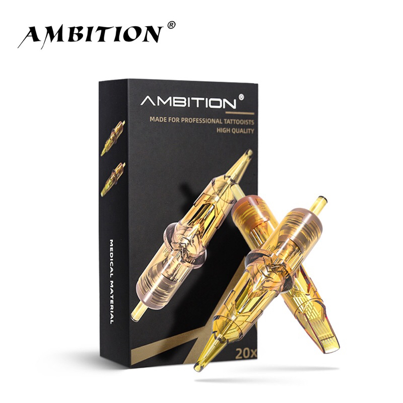 Kim Đạn AMBITION BLACk ,Hộp 20 chiếc kim
