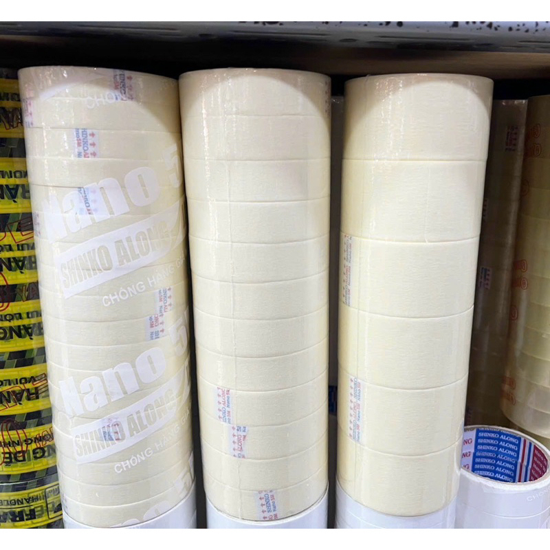 Combo 4 cuộn Băng keo giấy