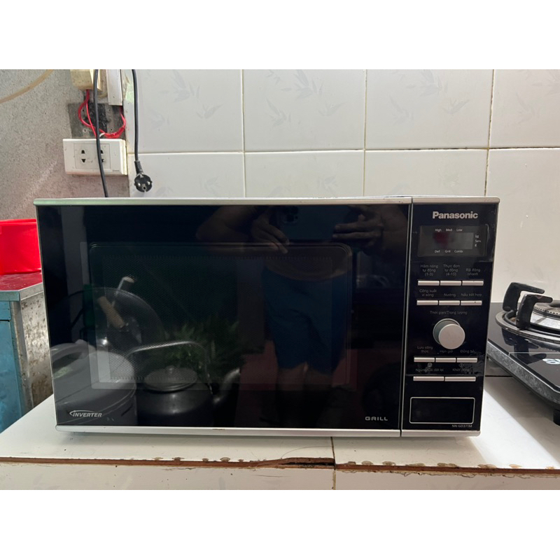 Xác lò vi sóng panasonic inverter có nướng