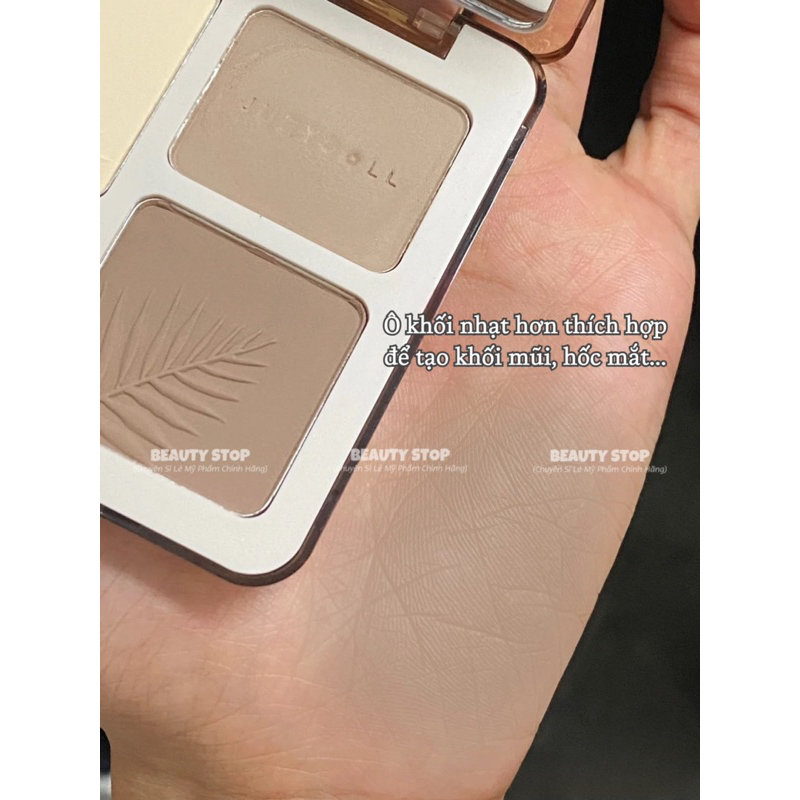 Bảng Phấn Tạo Khối & Bắt Sáng JUDYDOLL Highlight & Contour Lâu Trôi, Kháng Nước