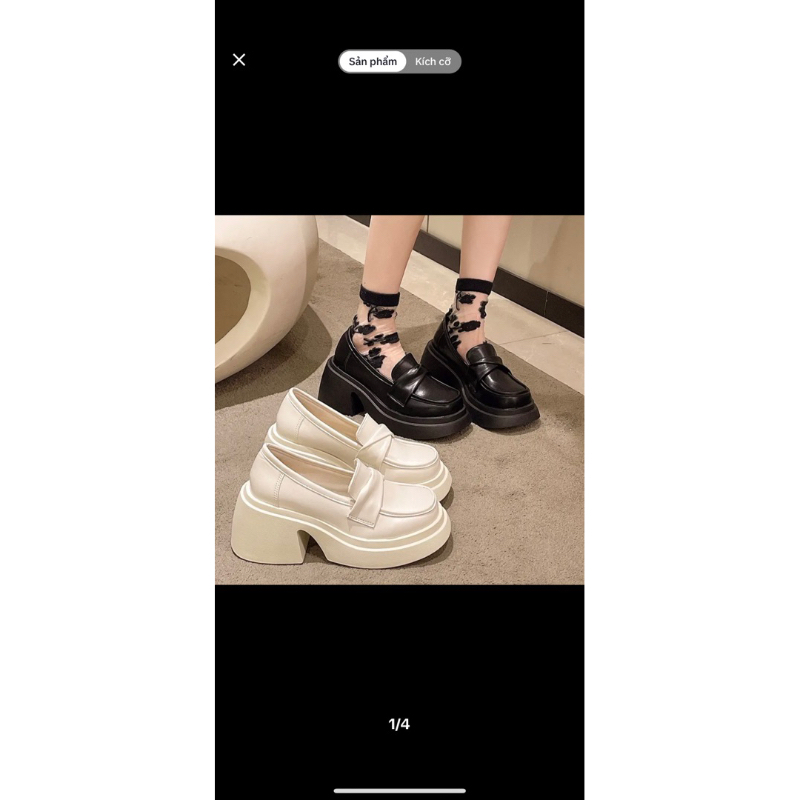 Giầy Lolita đế cao 7cm hàng cao cấp full box