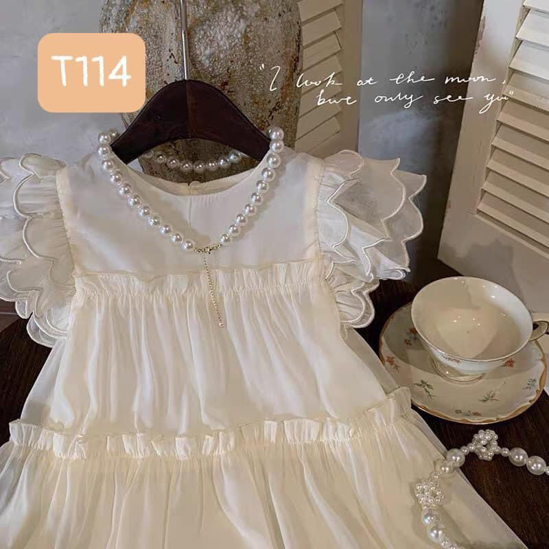 VÁY THIẾT KẾ CÁNH TIÊN CHO BÉ GÁI 8-35kg