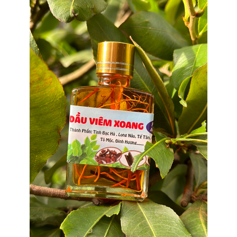 Dầu viêm xoang nước vàng có rễ chai 30ml