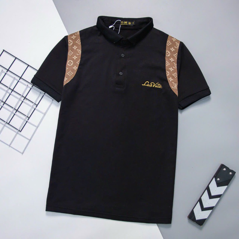 Áo thun polo nam tay ngắn, chất vải poly cá sấu mềm mịn,dày dặn thoáng mát hàng bao đẹp, phong cách thời trang AP18