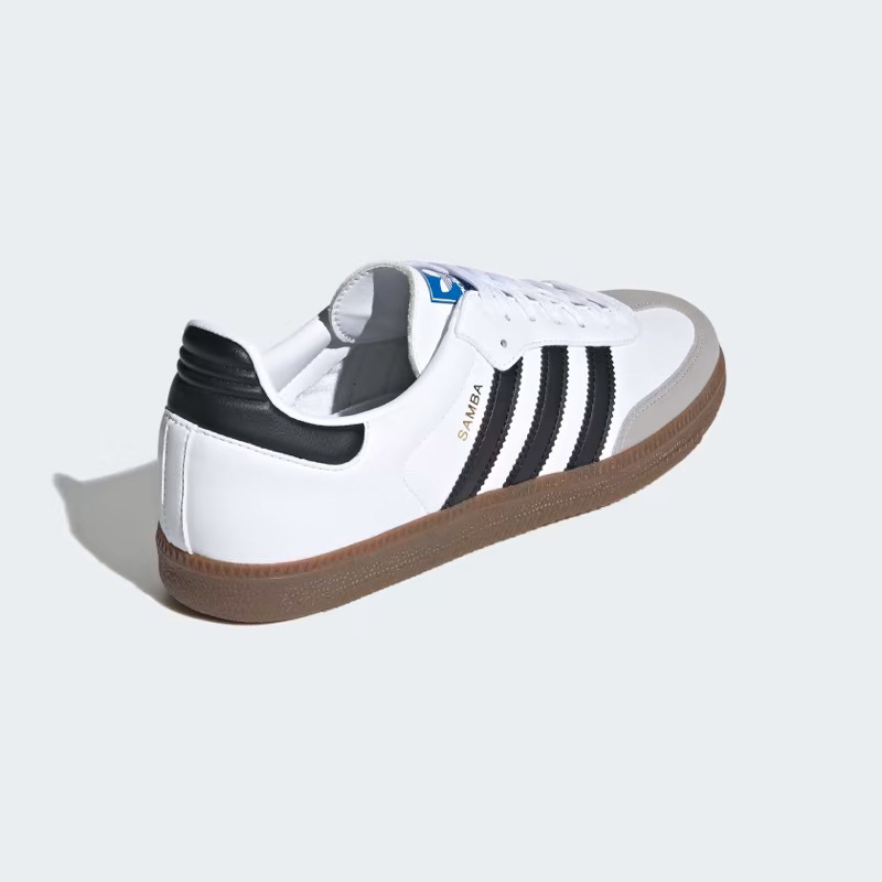 Giày thể thao AdiDas Samba Vegan Classic White Black Trắng Sọc đen bản Bestquanity cao cấp Fullbox