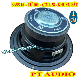 Củ loa bass 16 từ 100 coil 28 gân mút cao cấp - giá 1 loa