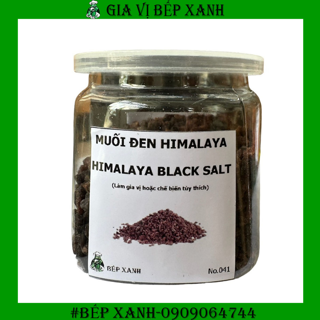 Muối đen Himalaya - Himalaya Black salt nguyên chất làm gia vị, hỗ trợ tiêu hóa