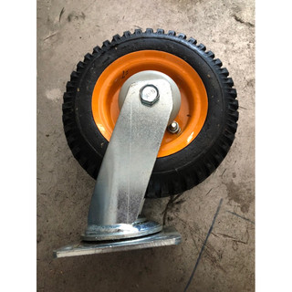 Bánh xe 20cm mâm dày, càng siêu dày gồm trục xoay và trục cố định