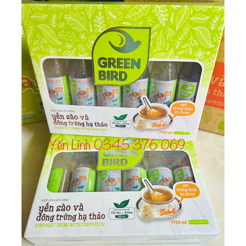 Hộp quà 6 chai Yến Sào và Đông Trùng Hạ Thảo