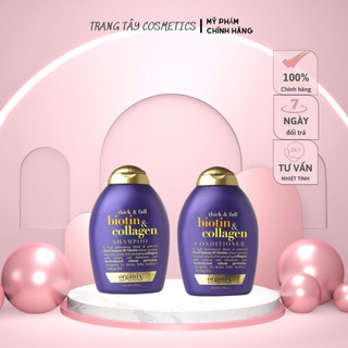 Cặp 2 Chai Dầu Gội Xả Biotin & Collagen Ogx 385ml