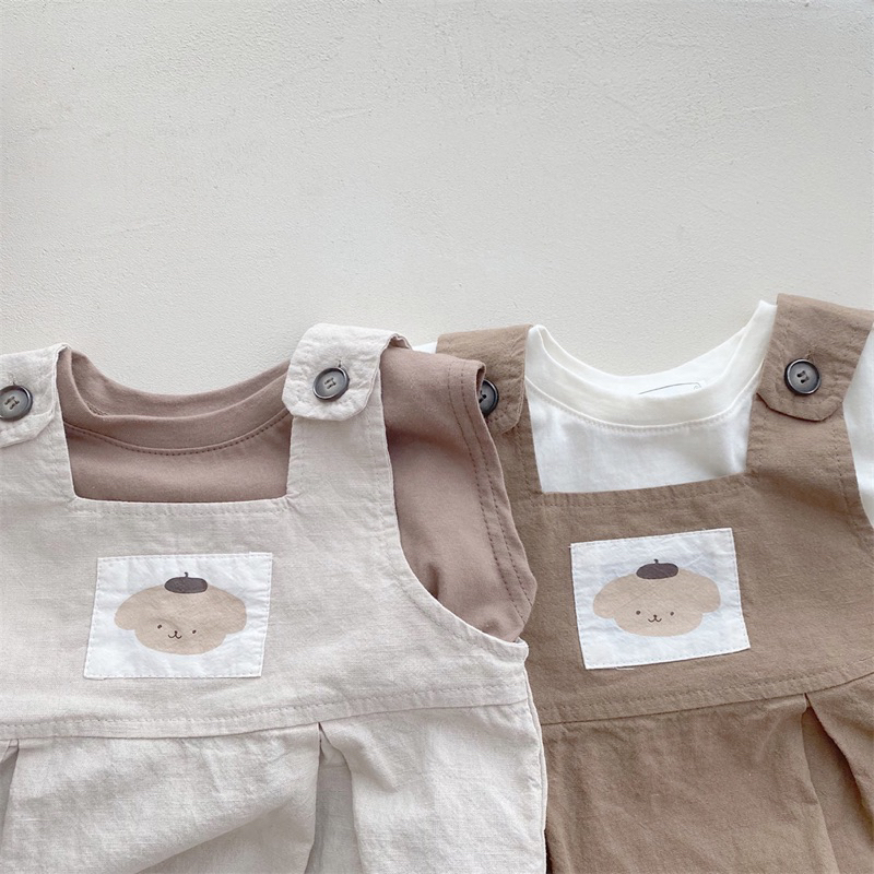 MODEL Set yếm kèm áo cho bé mã 5065