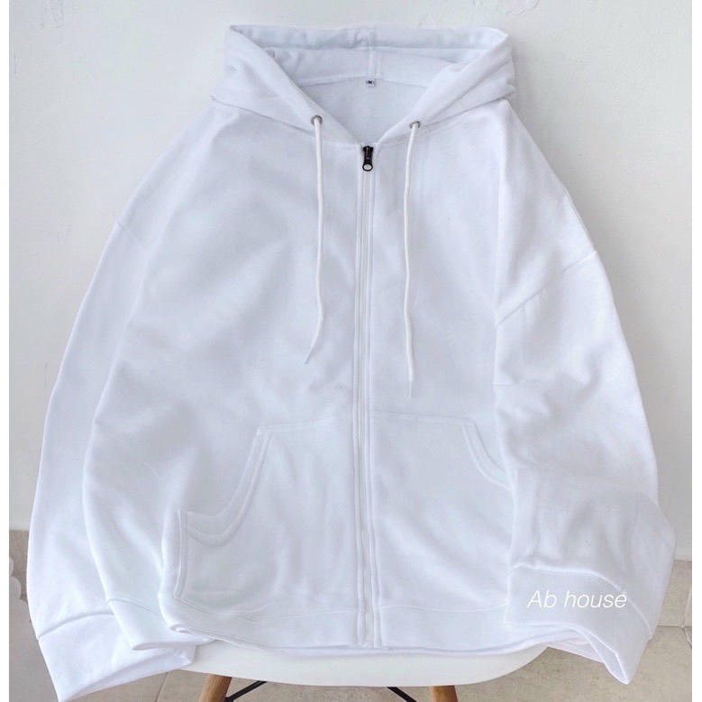 Áo hoodie, Zip Trơn Nam Nữ Cực Hót Form Rộng , HÀng Chuẩn Chính Hàng , Dày Dặn cực hót, tag mác chất lượng GEM_STORE
