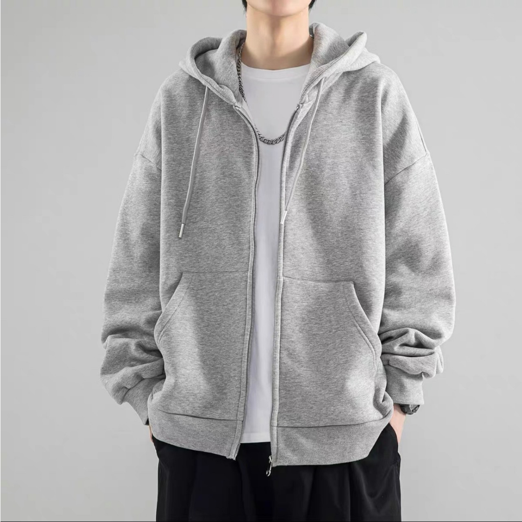 Áo hoodie, Zip Trơn Nam Nữ Cực Hót Form Rộng , HÀng Chuẩn Chính Hàng , Dày Dặn cực hót, tag mác chất lượng GEM_STORE