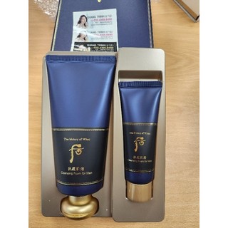 •Sữa rửa mặt cho nam Whoo Gongjinhyang Kun Ja Yang Foam Cleanser