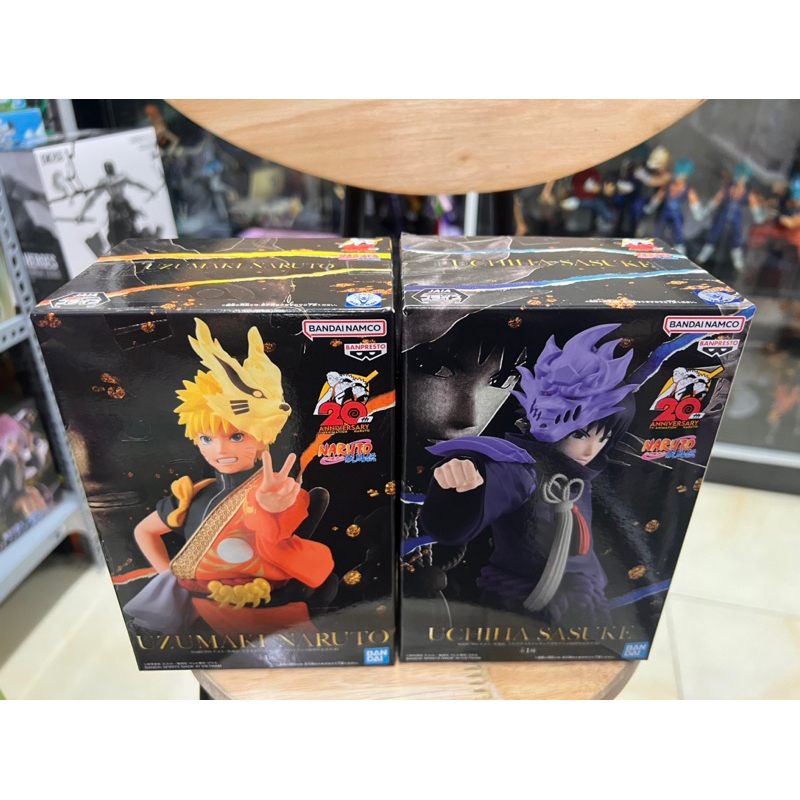 Mô hình naruto bản kỉ niệm 20 năm anime - Naruto và sasuke siêu đẹp chính hãng ban dai