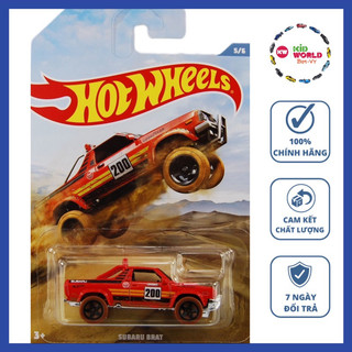 Xe mô hình hot wheels off-road truck series 2019 subaru brat fyy73.