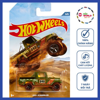 Xe mô hình Hot Wheels Off-Road Truck Series 2019 Jeep Scrambler FYY71.