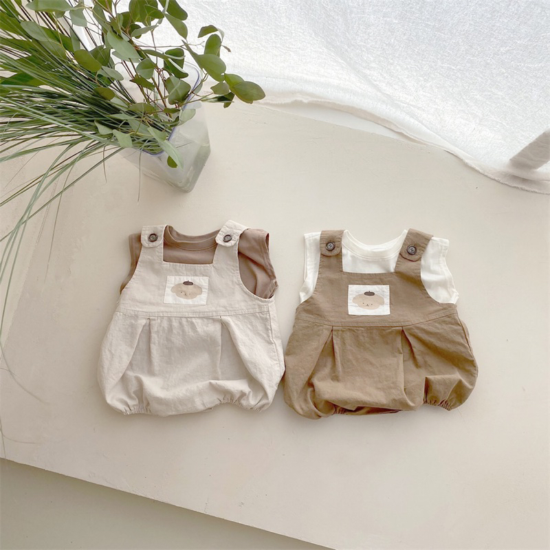 MODEL Set yếm kèm áo cho bé mã 5065