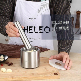 Bộ Cối chày inox 304 cao cấp có nắp đậy