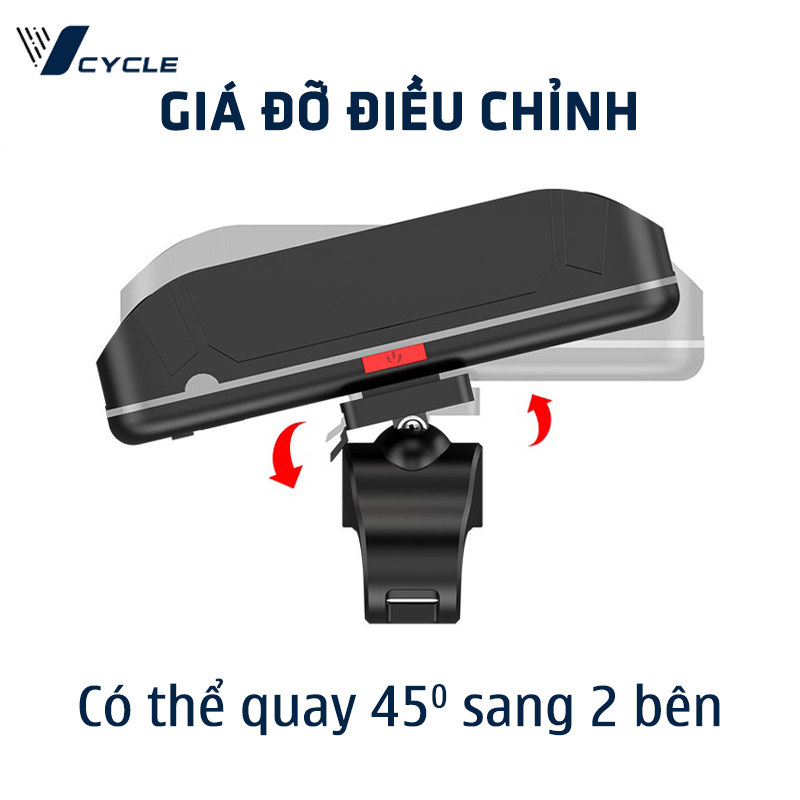 Đèn hậu xe đạp nháy 2 màu Xanh-Đỏ | Đèn hậu xe đạp nháy POLICE | Đèn chống nước sạc lại bằng cáp USB