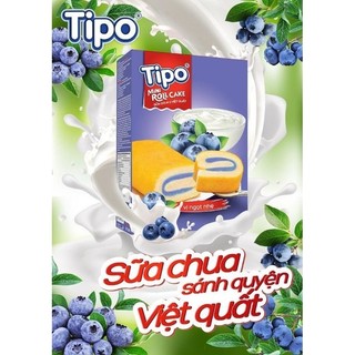 Bánh bông lan tipo việt quất / bánh ngọt