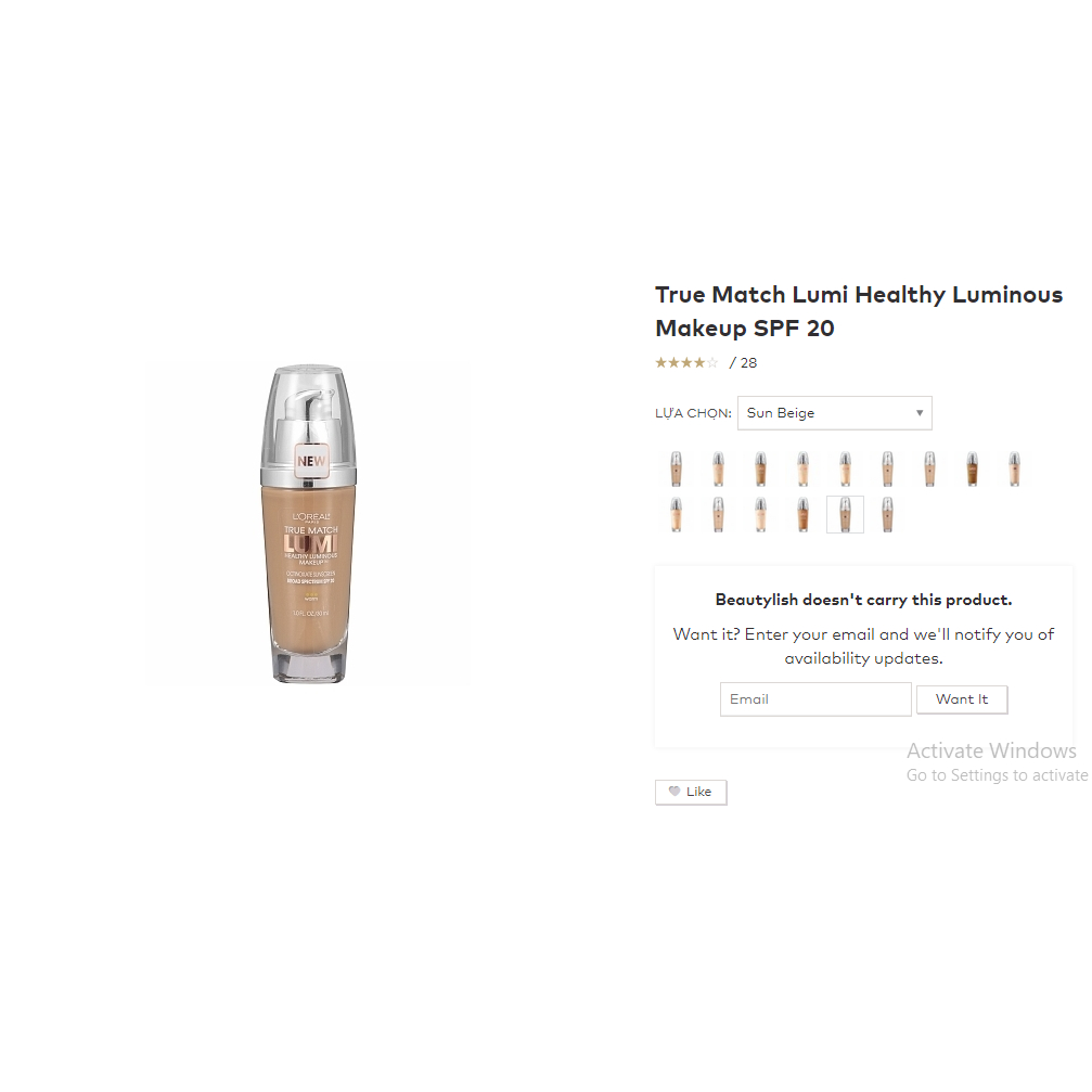 Kem nền chính hãng