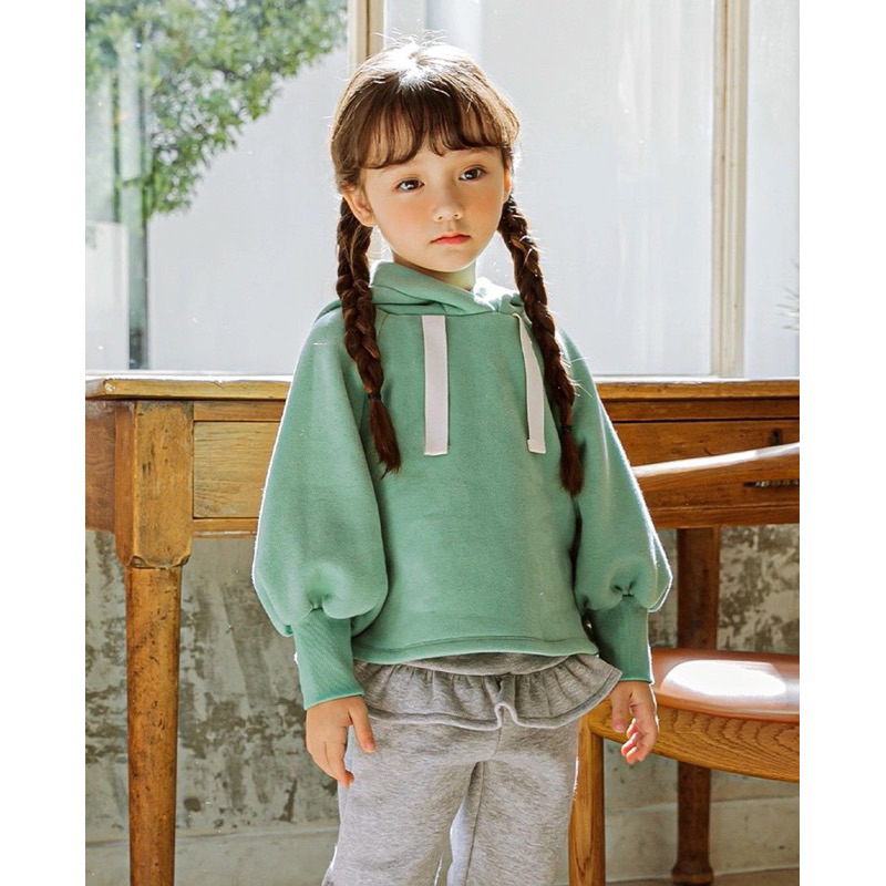 Áo nỉ da cá xuất Hàn hãng Lilipurri, Owleybarn