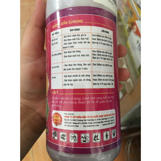 BIO - KALI HỮU CƠ (chai 500ml)