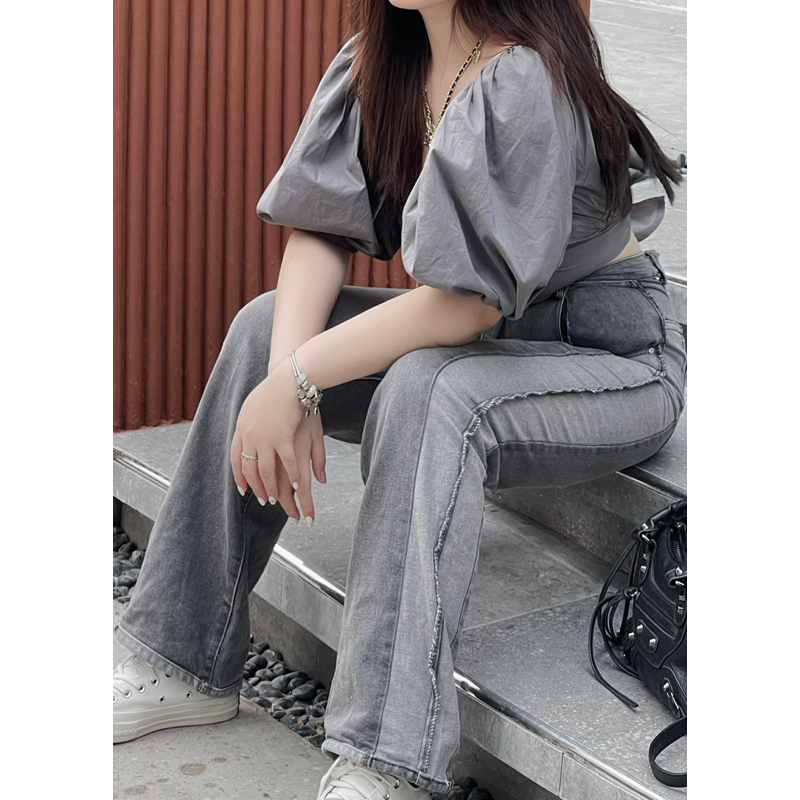 Set áo sơ mi & Quần bò