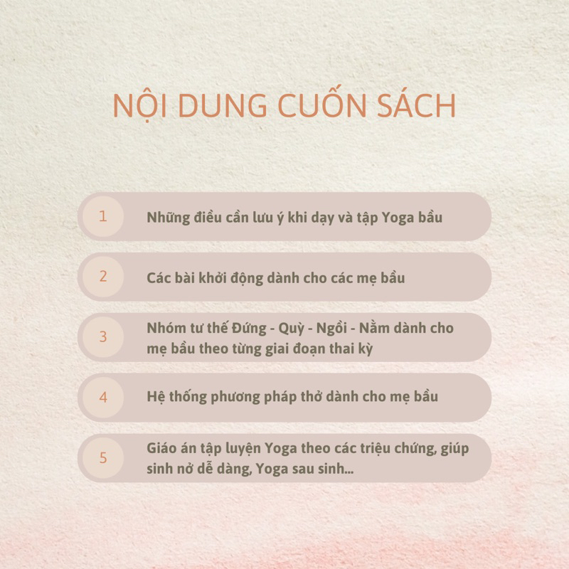 Sách - Yoga dành cho bà bầu - Giáo án Yoga theo từng giai đoạn