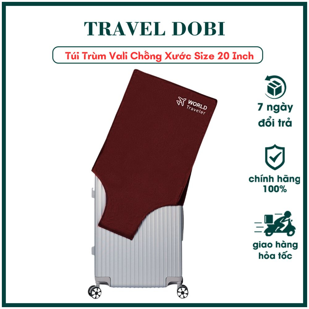 Túi Bọc Vali Chống Xước IDOBI size 20 Inch Áo Trùm Bảo Vệ Vali Chuyên Dùng