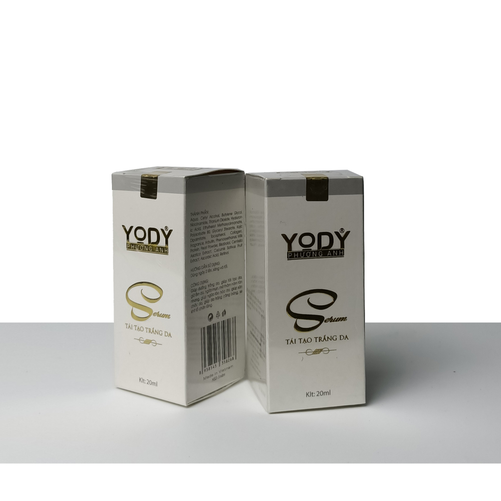 Serum tái tạo trắng da Yody White Phương Anh - Dưỡng da cấp ẩm mịn da