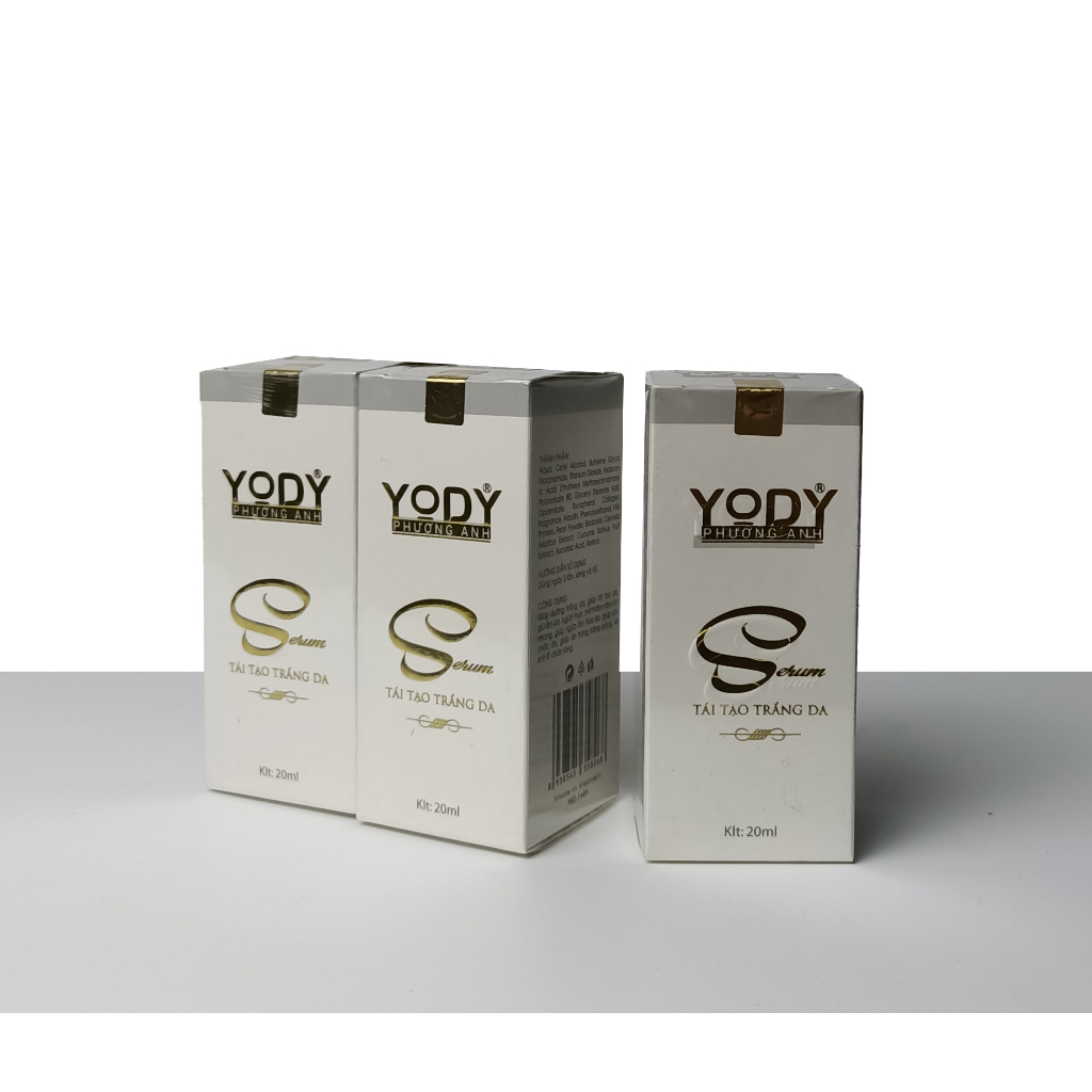 Serum tái tạo trắng da Yody White Phương Anh - Dưỡng da cấp ẩm mịn da