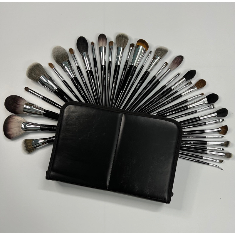 CỌ TRANG ĐIỂM CHUYÊN NGHIỆP SEPHORA 37 CÂY- TẶNG BAO DA ĐỰNG CỌ +TẶNG HỘP VỆ SINH CỌ KHÔ