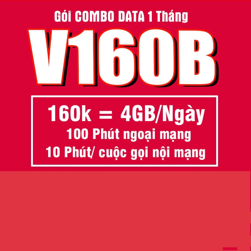 Sim 4g viettel v90b, v120b, v120n, v160b, v200b, 1gb, 1,5gb, 4gb, 8gb/ngày tốc độ cao, gọi miễn phí