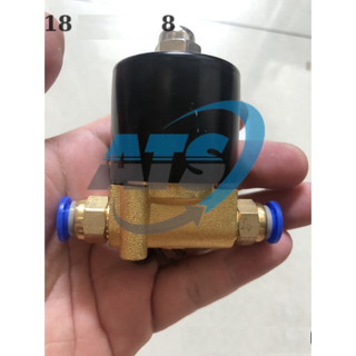 Van nước tự động điều khiển bằng điện, van điện từ UNID 8 ren 13mm + PC802
