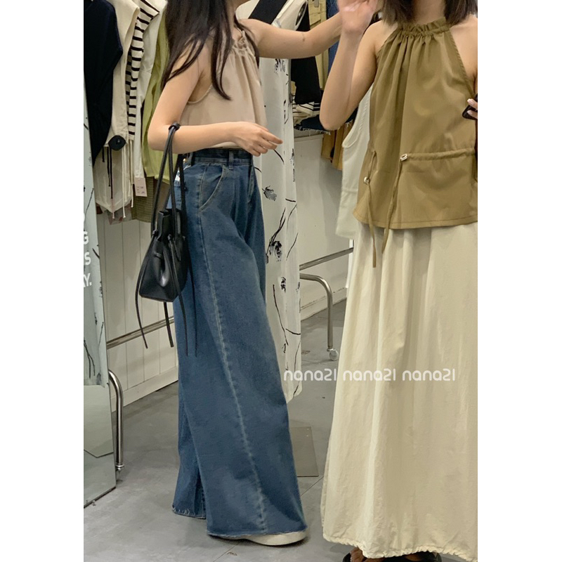 Áo yếm cổ bèo rút dây eo Nana21 Nanastore21