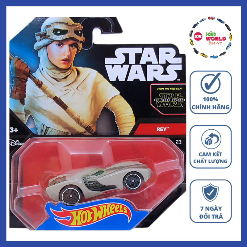 Xe mô hình Hot Wheels Star Wars Series Rey DJL56.